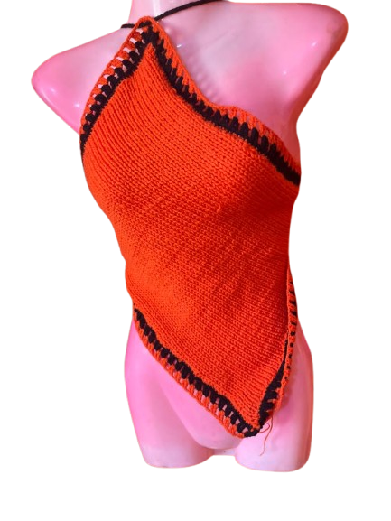 Haut top pour femme couleur rouge
